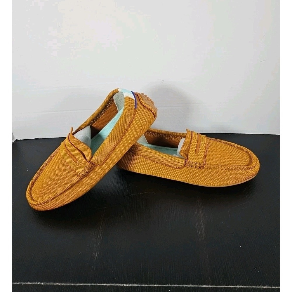 Rothy's NEW Womens 5.5 US Driver‎ Driving Loafer Slip On Flat Cognac